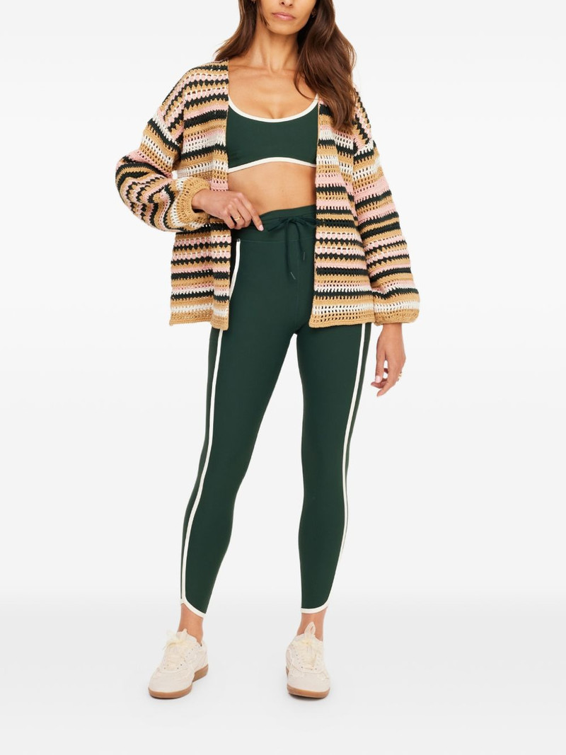 THE UPSIDE Bohemia Mari striped crochet cardigan outlook