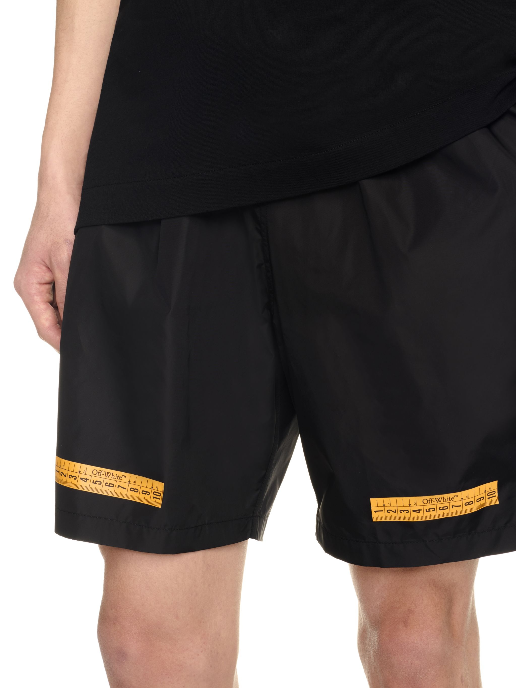 Black Tape Surfer Swim Shorts - 5