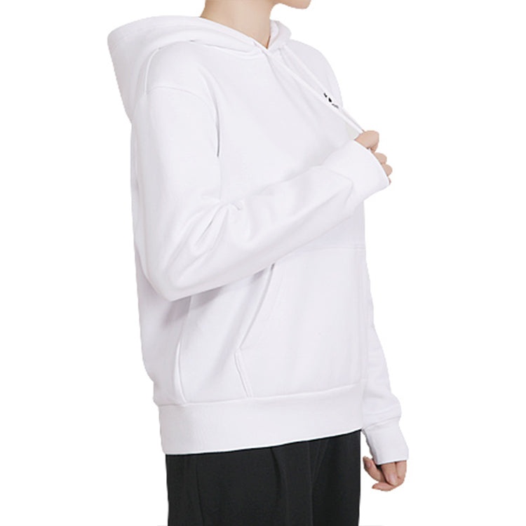 (WMNS) Converse Embroidered Star Chevron Pullover Hoodie BB 'White' 10020872-A08 - 5
