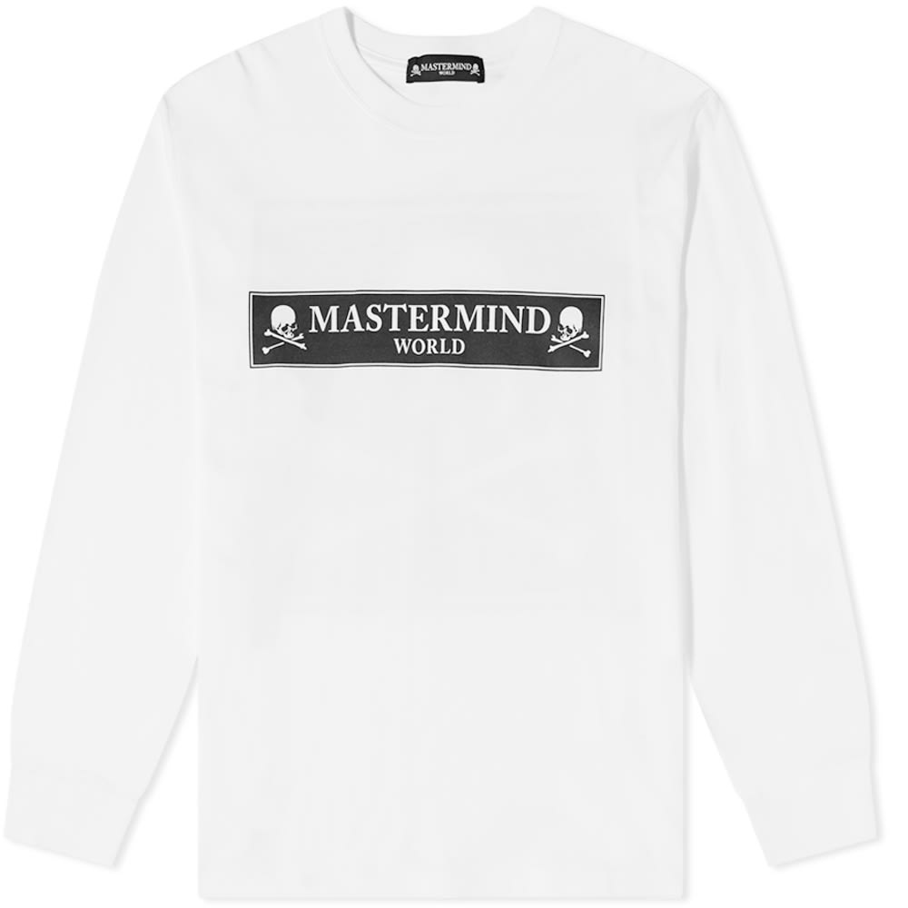 MASTERMIND WORLD Long Sleeve Regular Box Logo Tee - 1