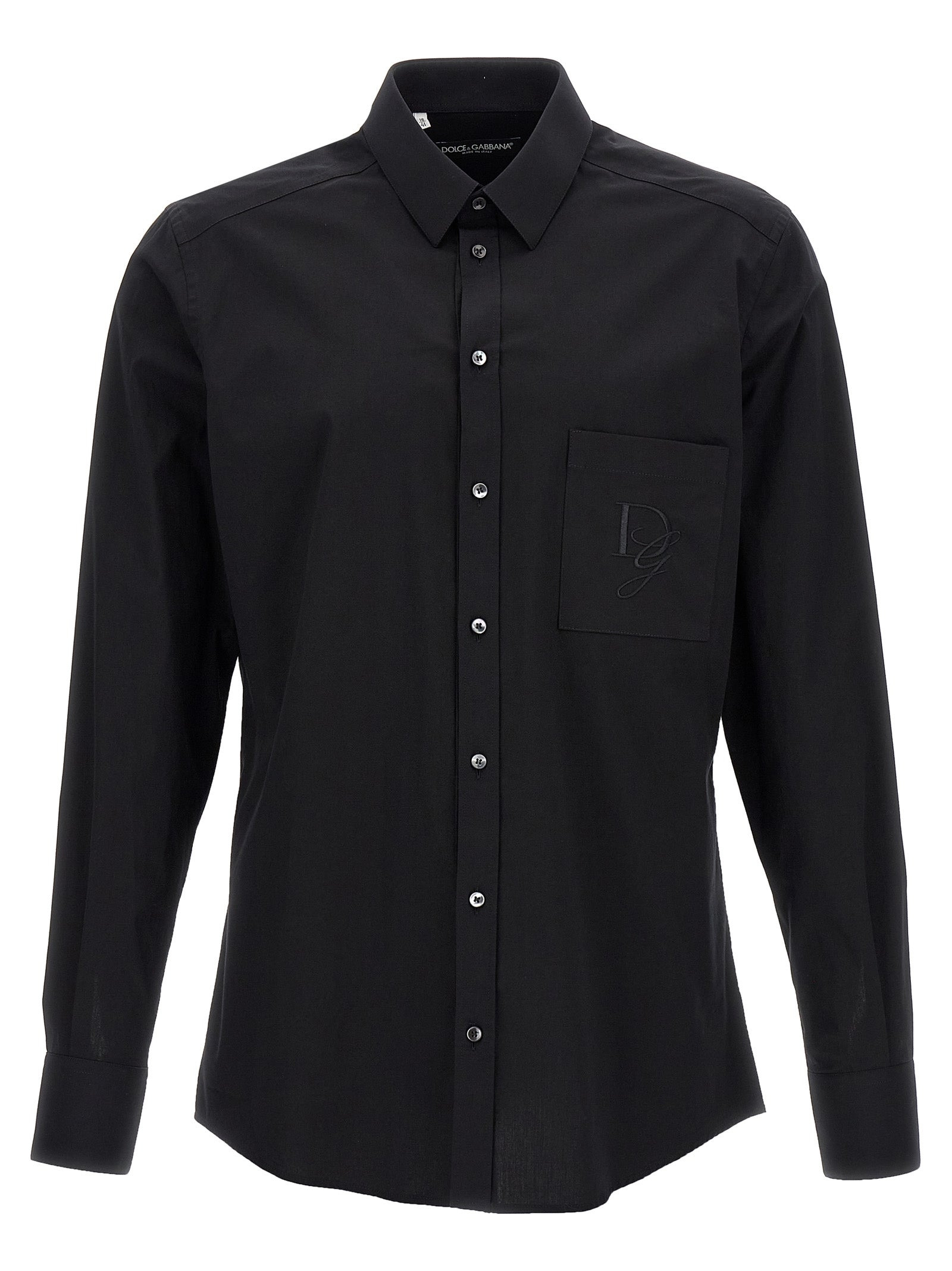Dolce & Gabbana Men Logo Embroidery Shirt - 1