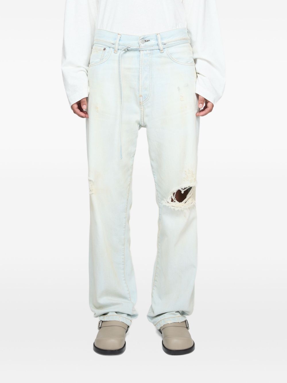 straight-leg jeans - 2