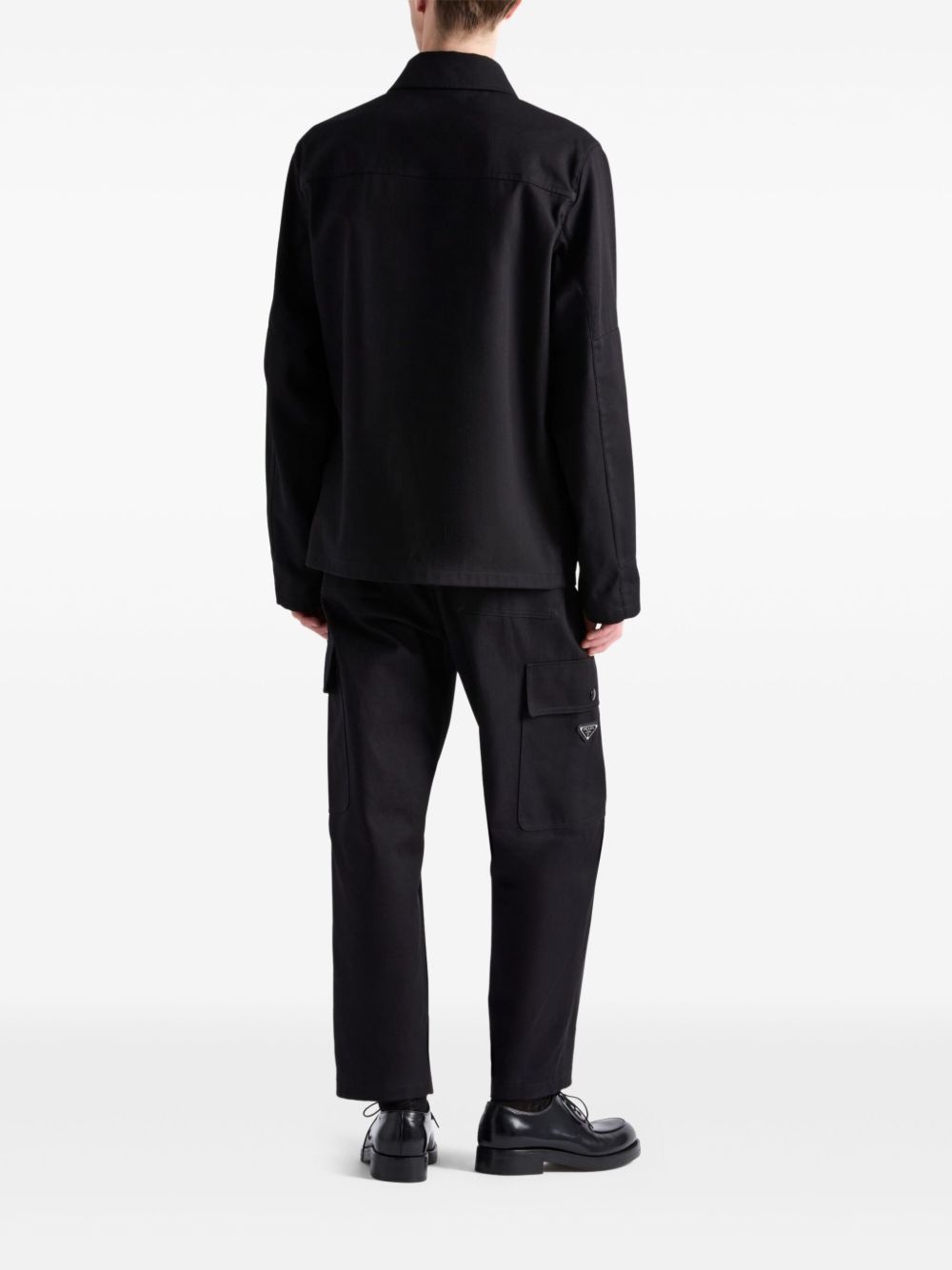 triangle-logo trousers - 3