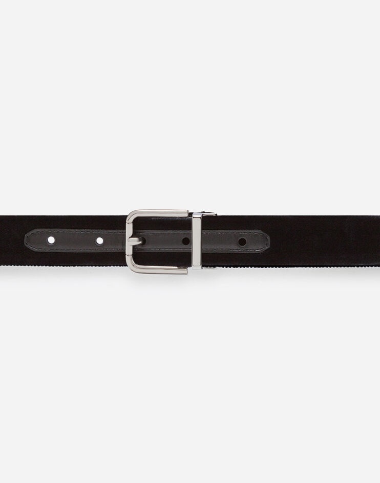 Cotton velvet belt - 3