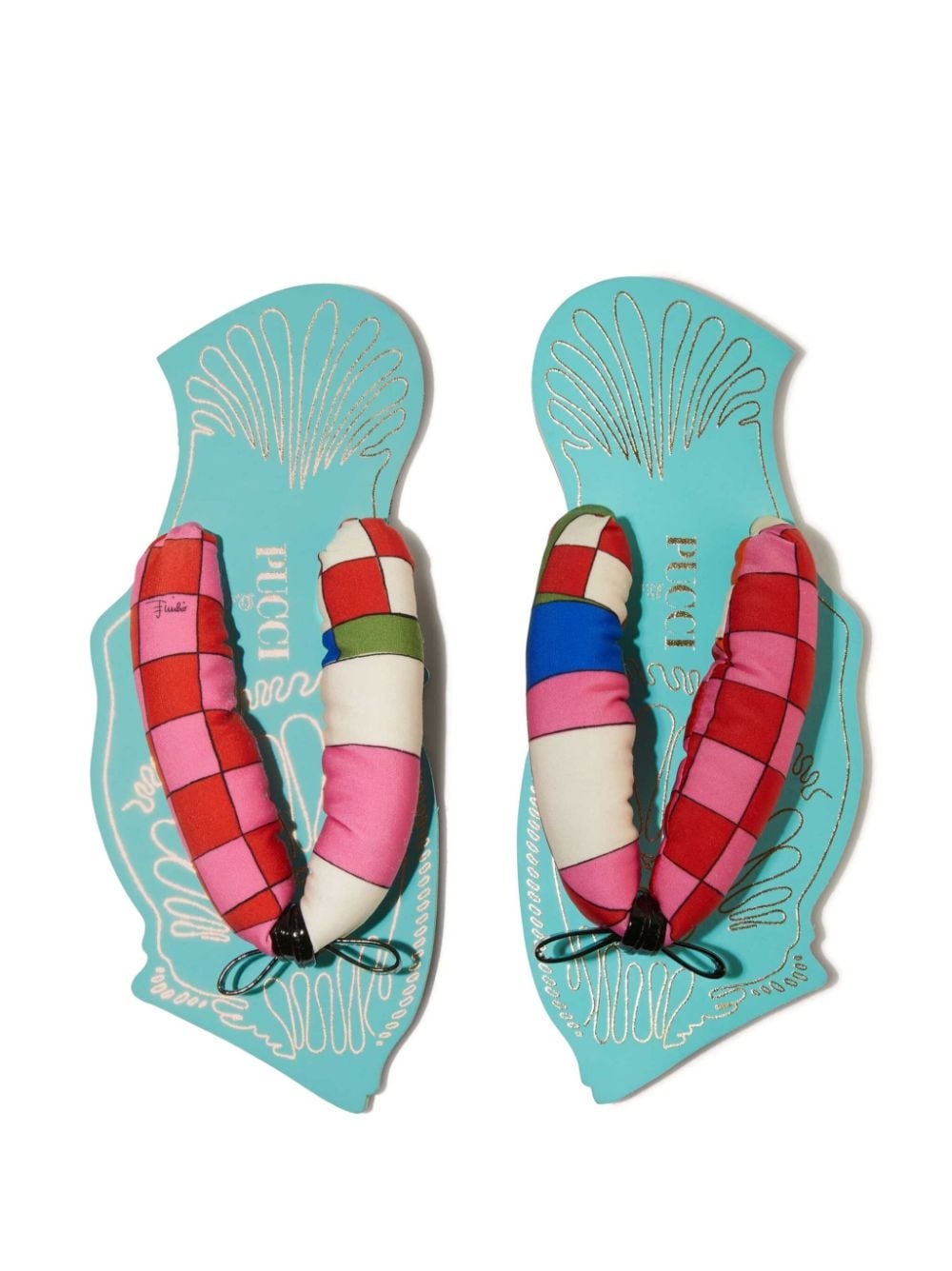 Scuba Marmo-print sandals - 4