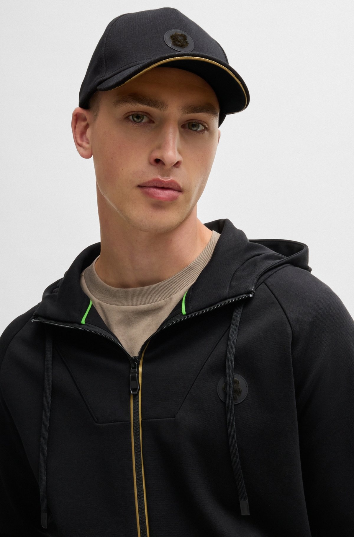 CAP WITH DOUBLE B MONOGRAM PATCH - 4