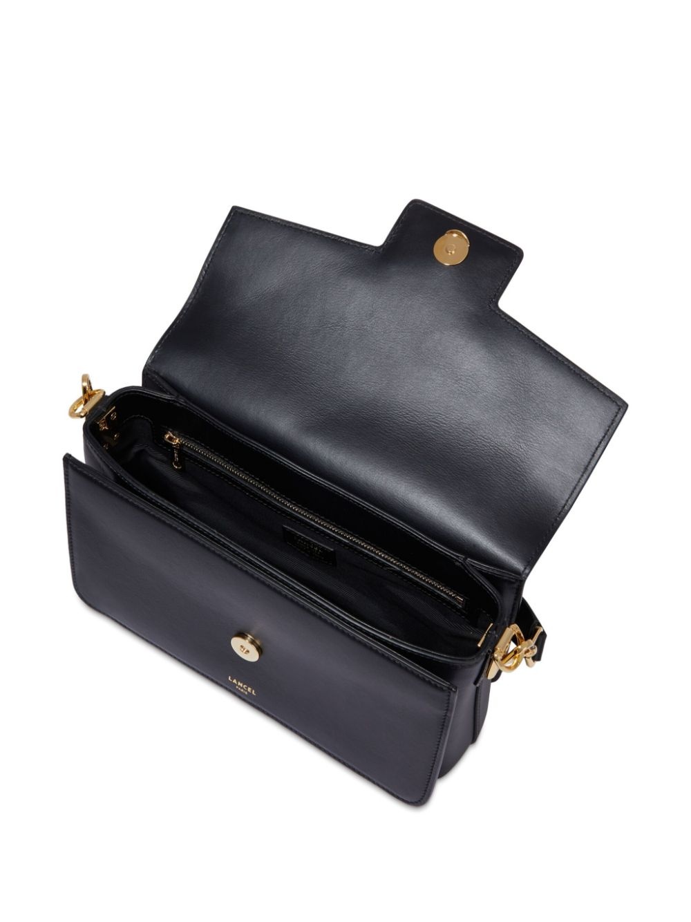 leather medium flap bag - 4