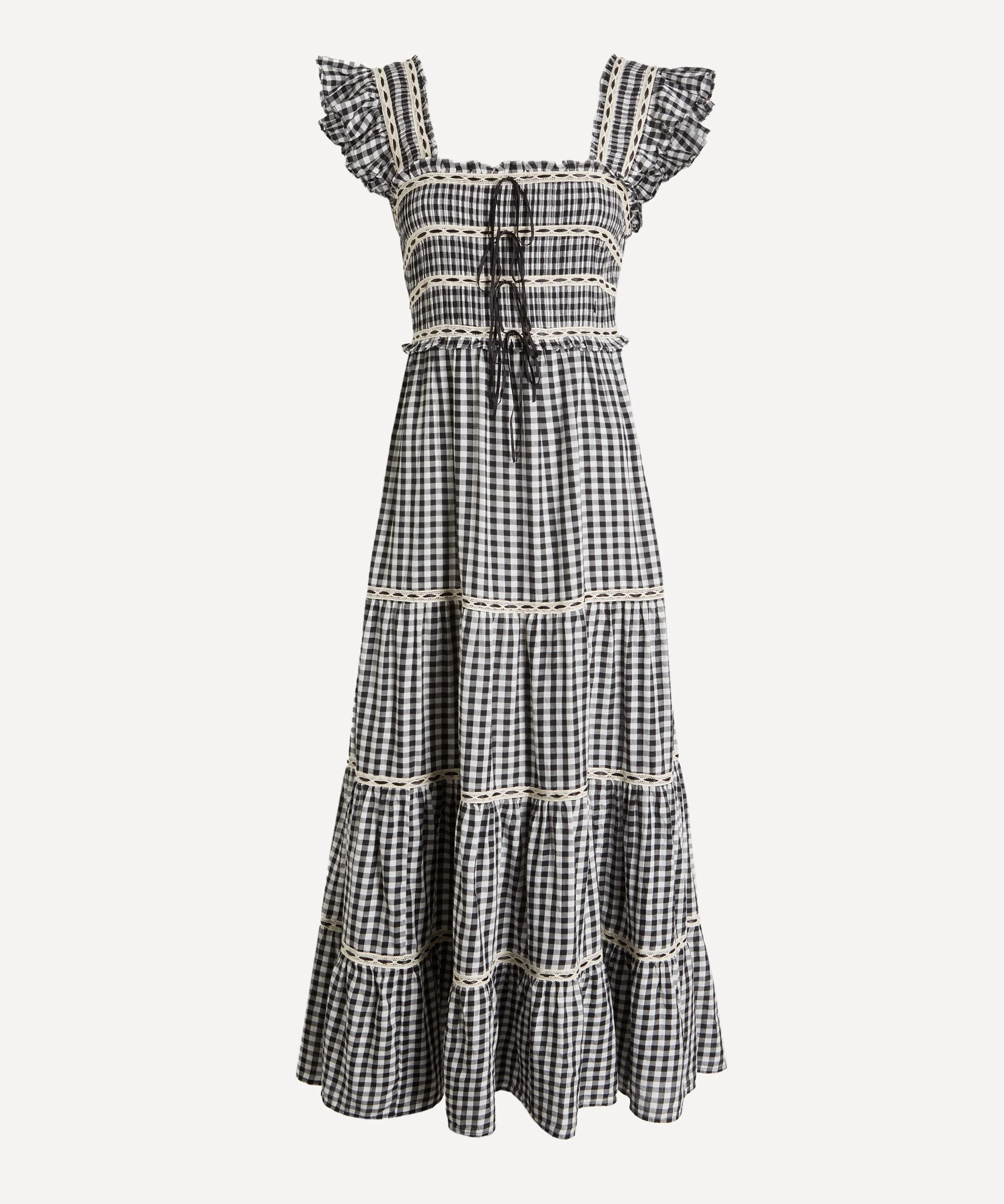 Chandra Cotton Midi Dress - 1
