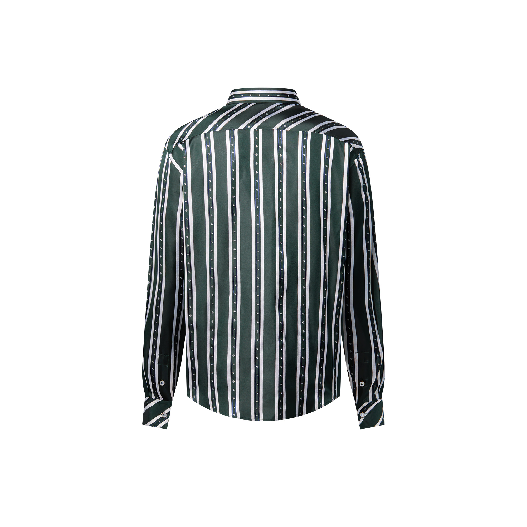 Long-Sleeved Silk Shirt - 3