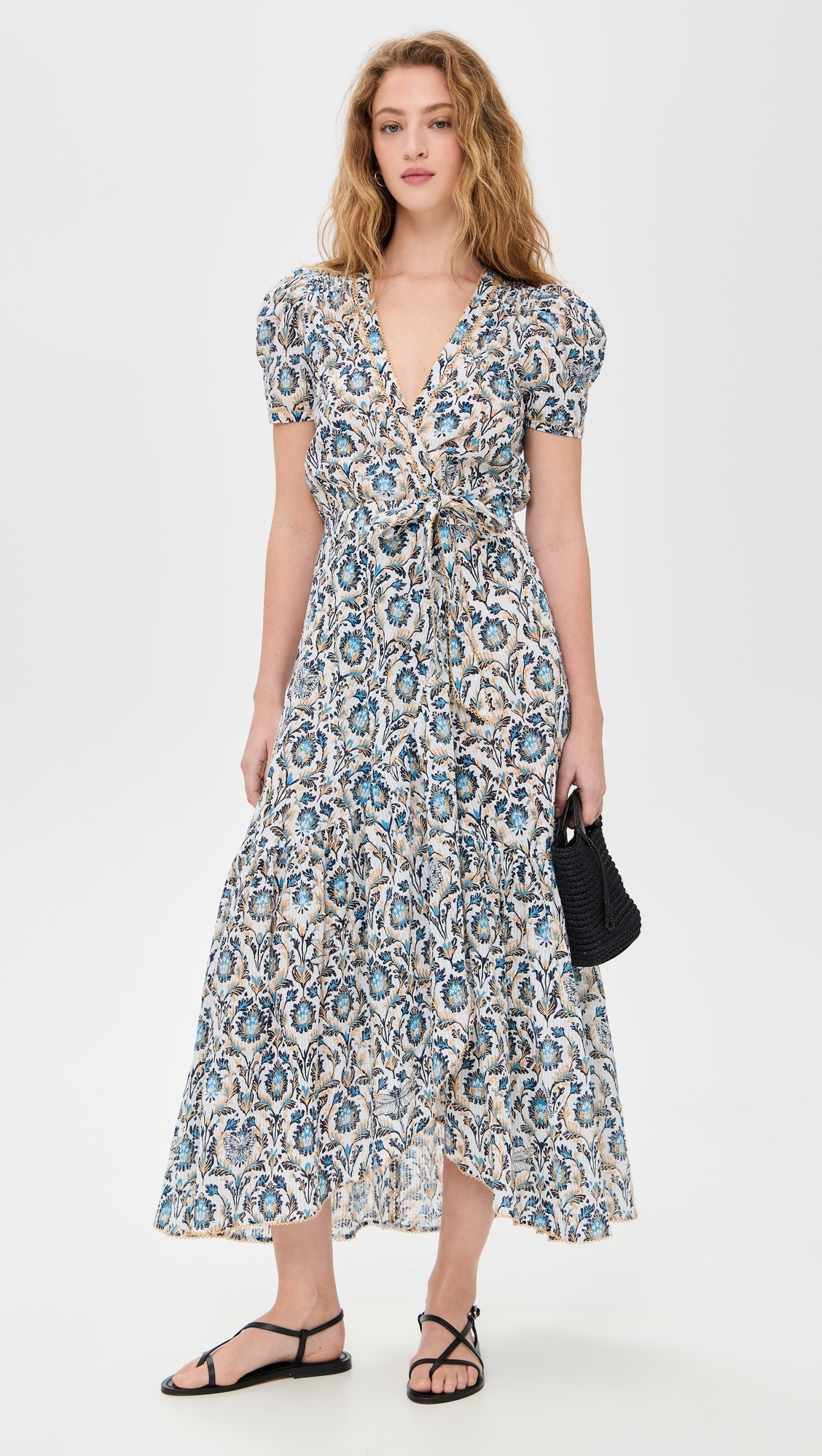 Baba Ct Stripe Pm Long Dress - 4