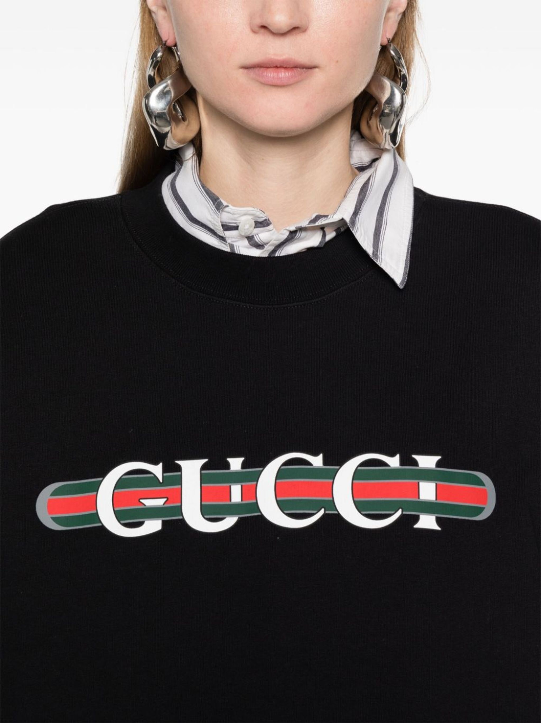 Gucci Web-print sweatshirt - 5