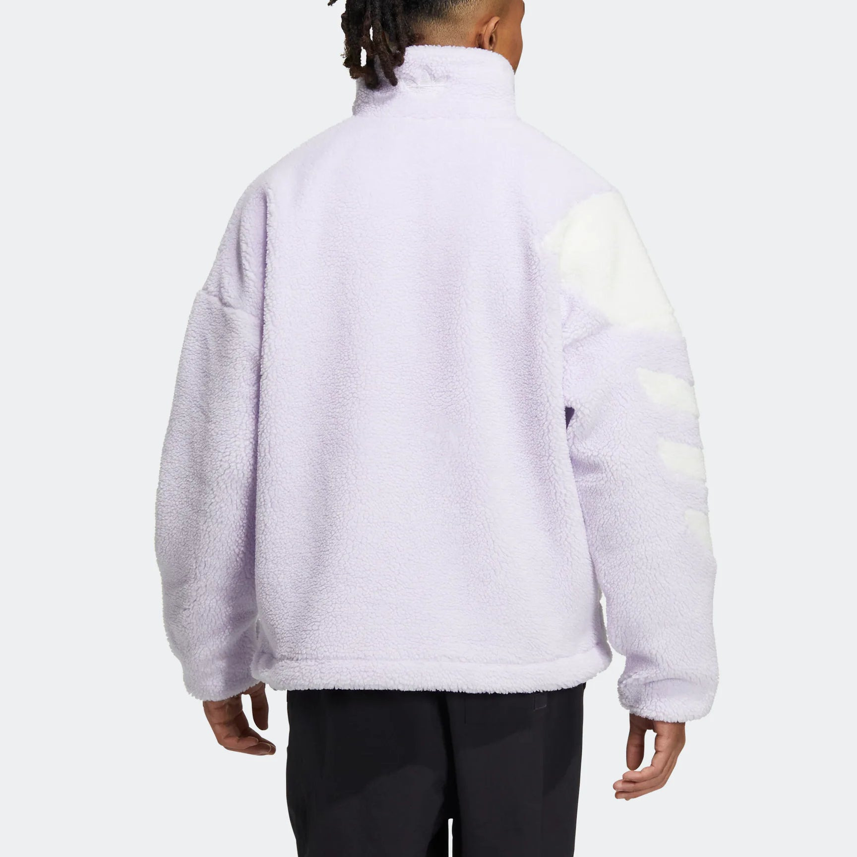 adidas originals FW22 Sherpa Jacket Tr Logo HR3488 - 3