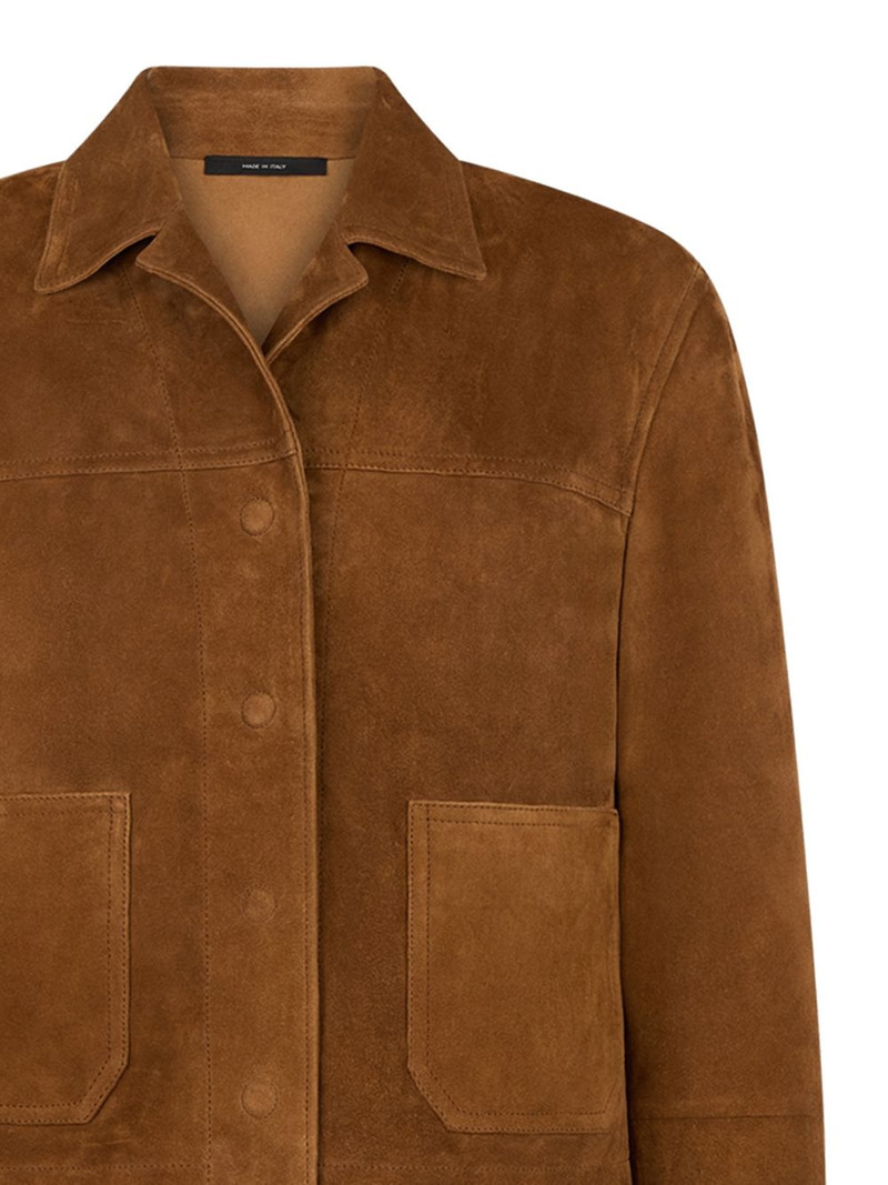 TOM FORD buttoned-up suede jacket outlook