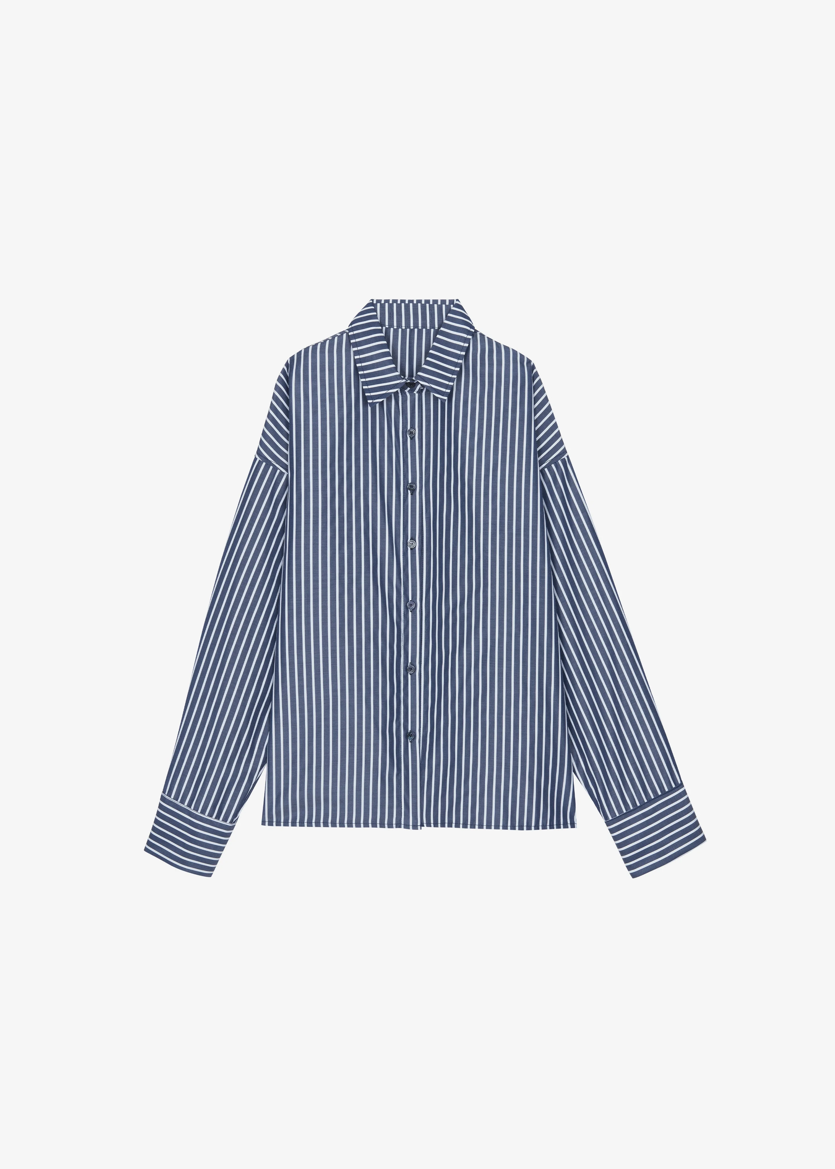 Forli Shirt - Navy/White Stripe - 1