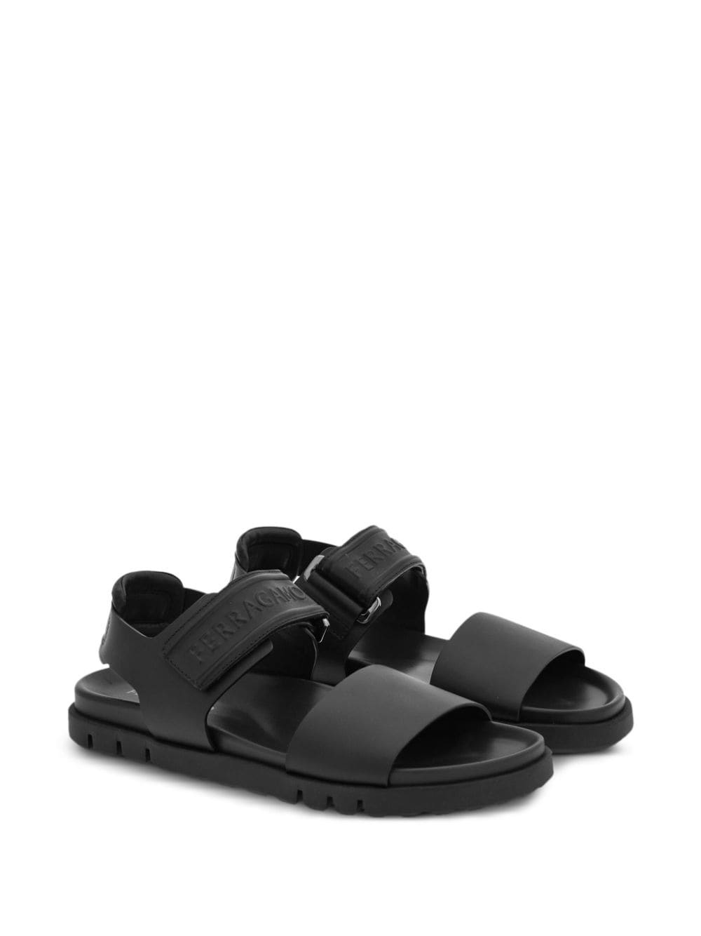 FERRAGAMO double-strap sandals | farfetch | REVERSIBLE