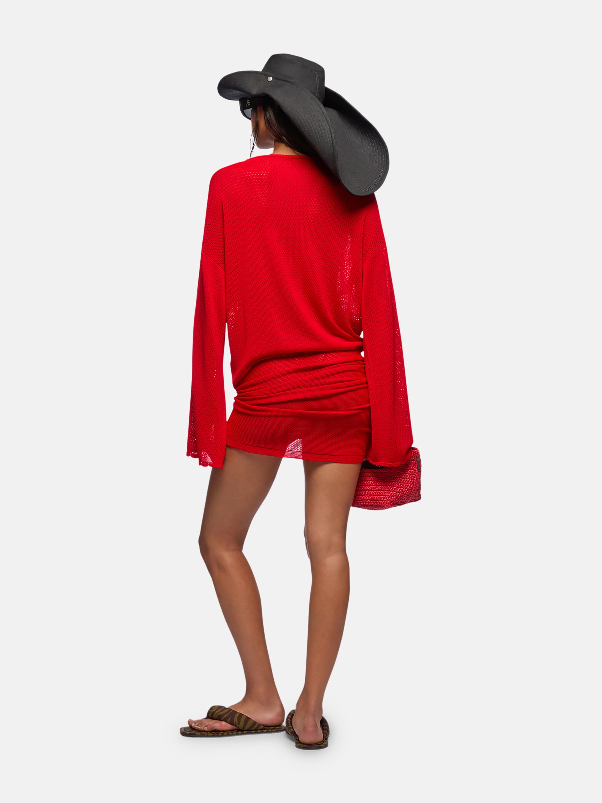 RED MINI DRESS - 3