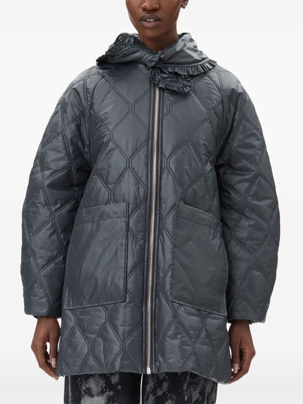 quilted puffer jacket - 5