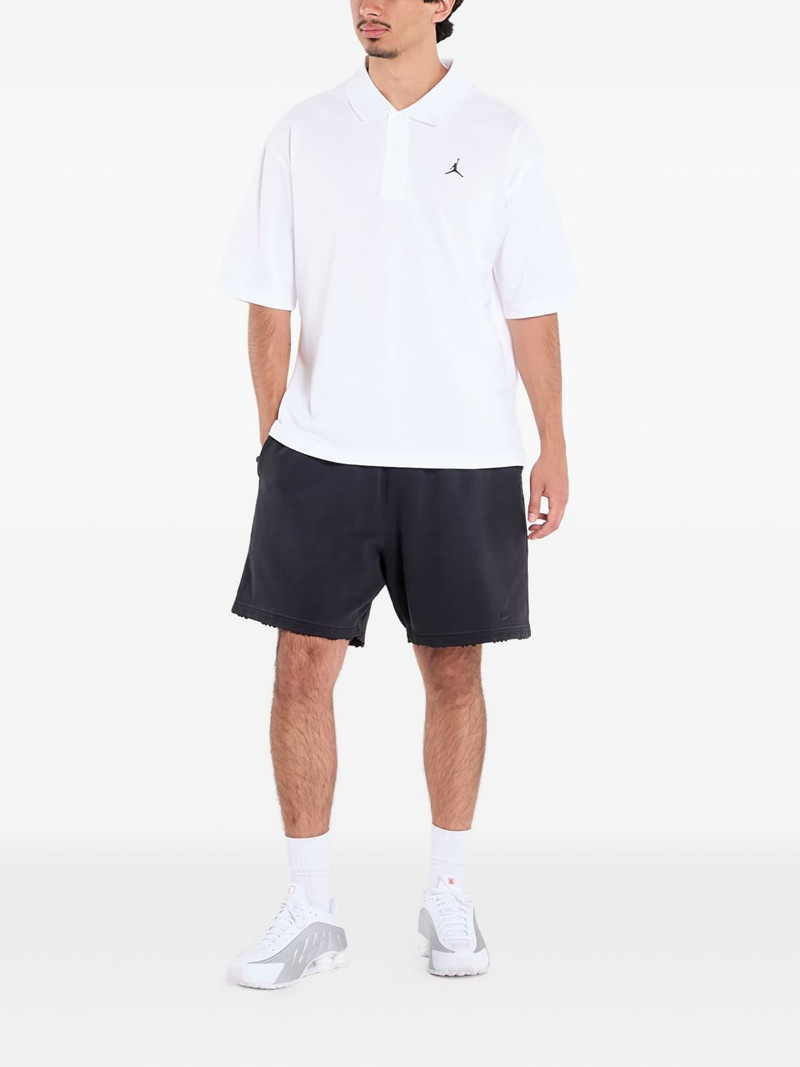 Jordan Brooklyn logo-print polo shirt outlook