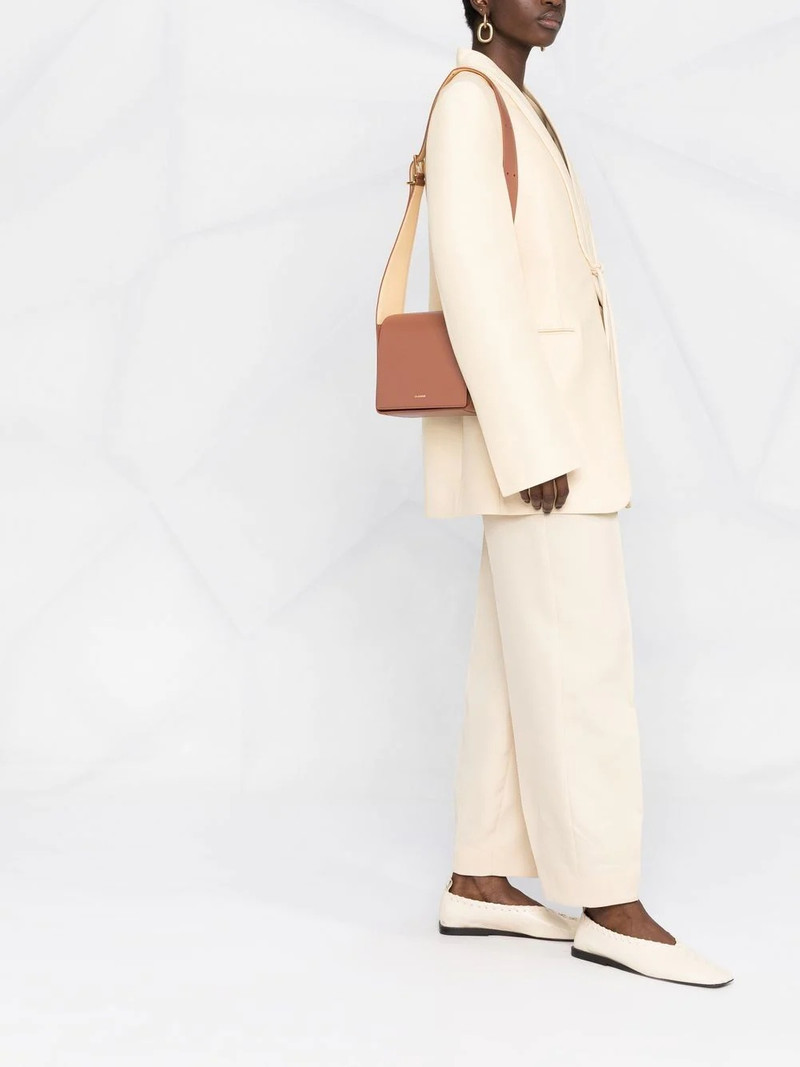 Jil Sander leather satchel outlook