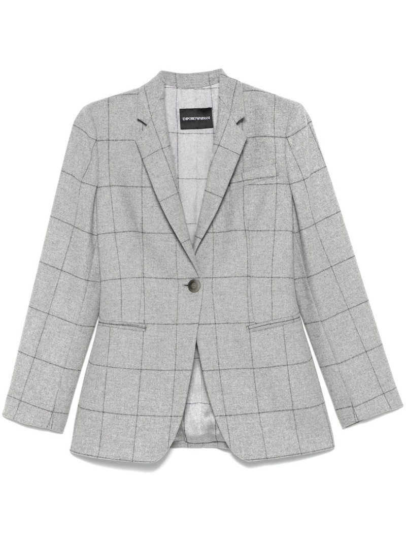 checked blazer 1