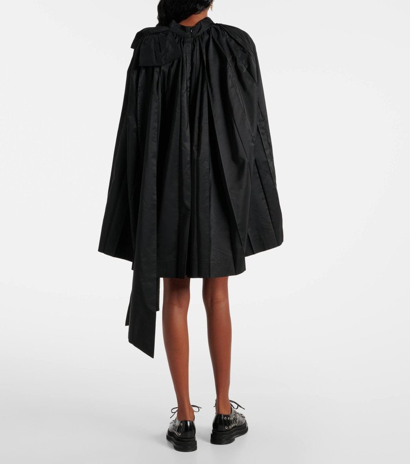 bow-detail pleated mini dress 3