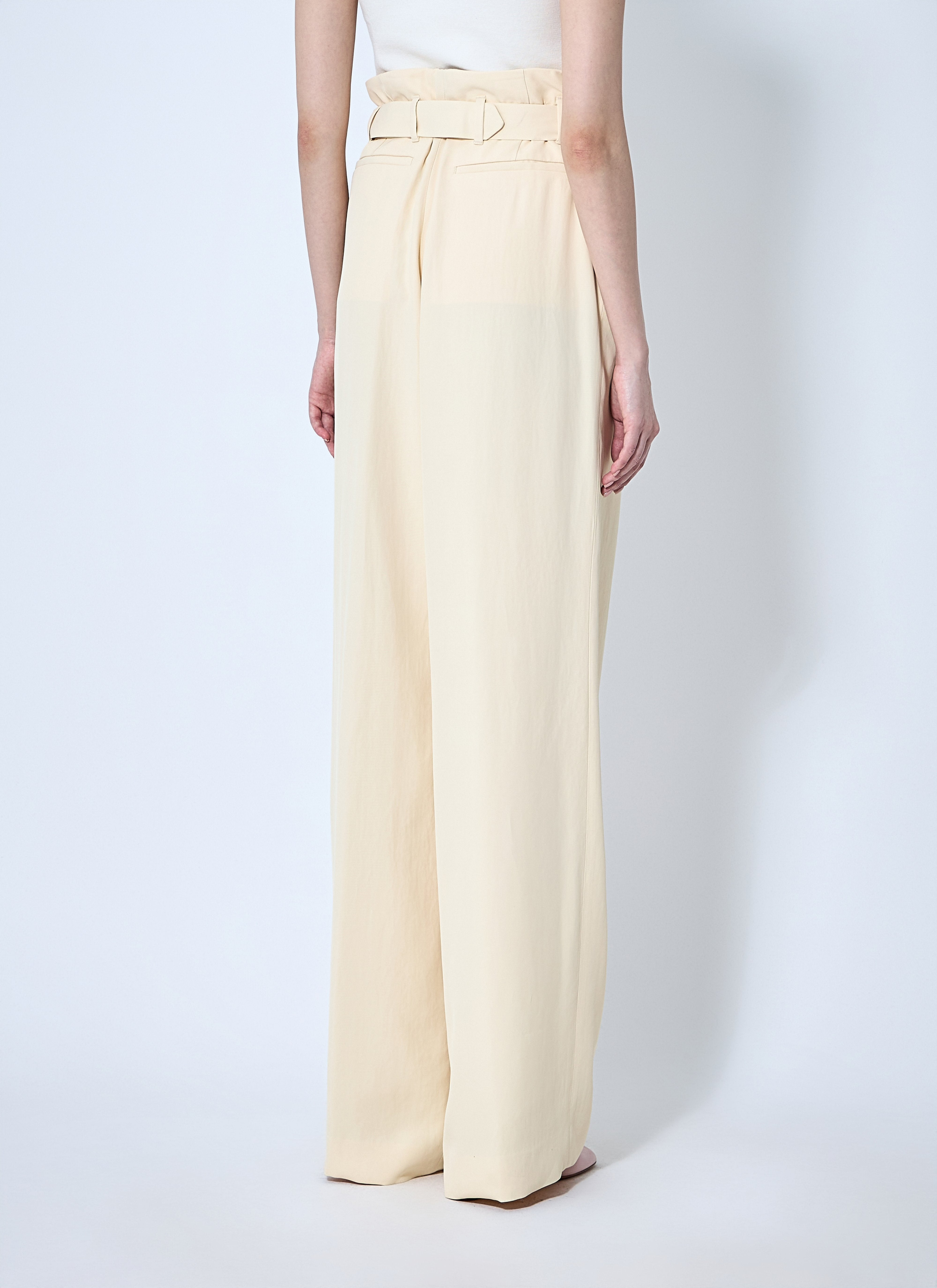 Dries Van Noten Women Belted Pants - 4