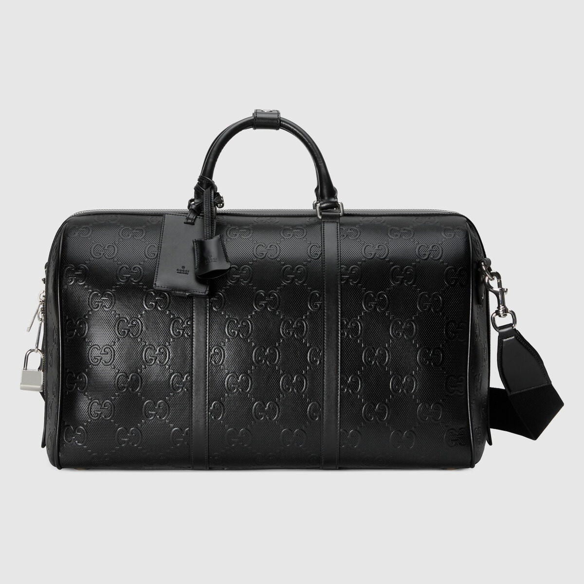 GG embossed duffle bag - 1