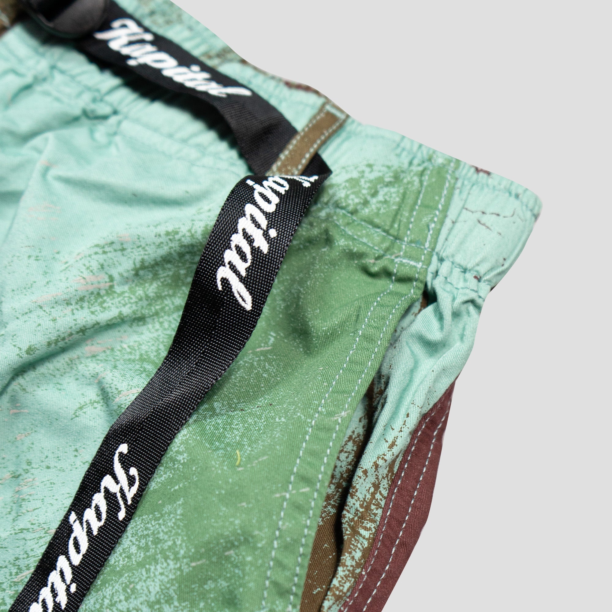 COMBED BURBERRY BRUSH-CAMO EASY SHORTS - 4