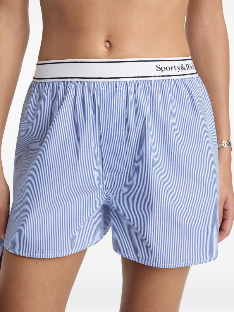 striped waistband shorts 5