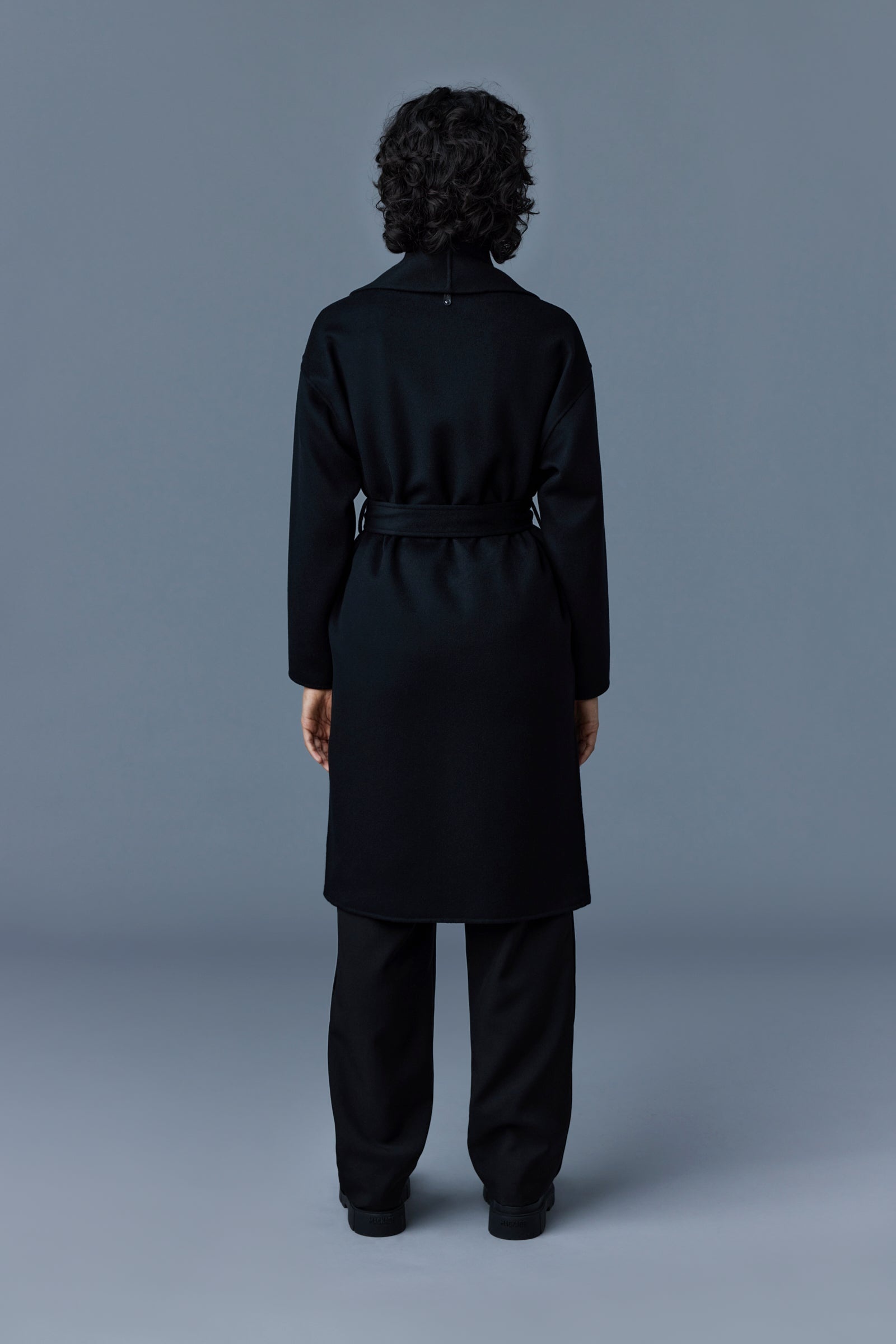 THALIA Double-face wool robe coat - 4