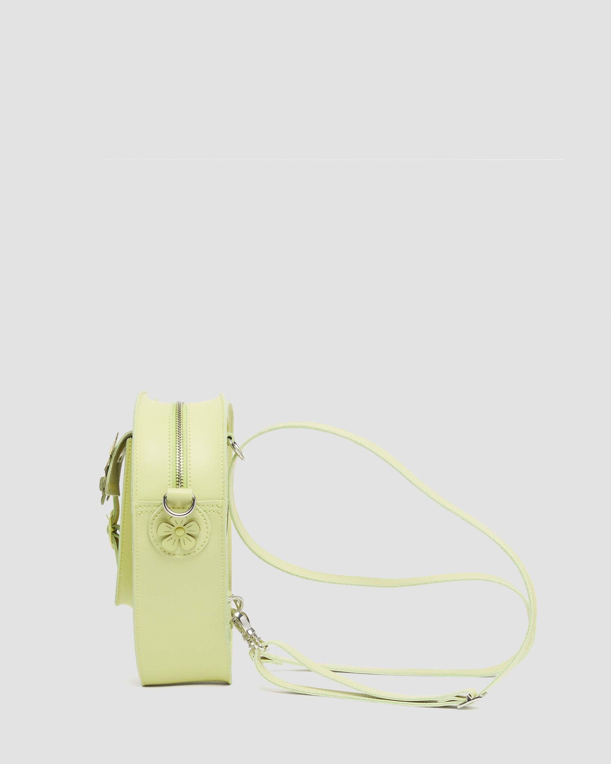Heart Shaped Hardware Kiev Leather Bag - 6