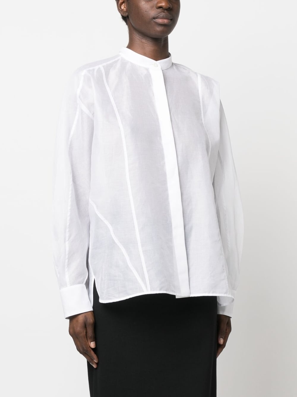 long-sleeve cotton shirt - 3