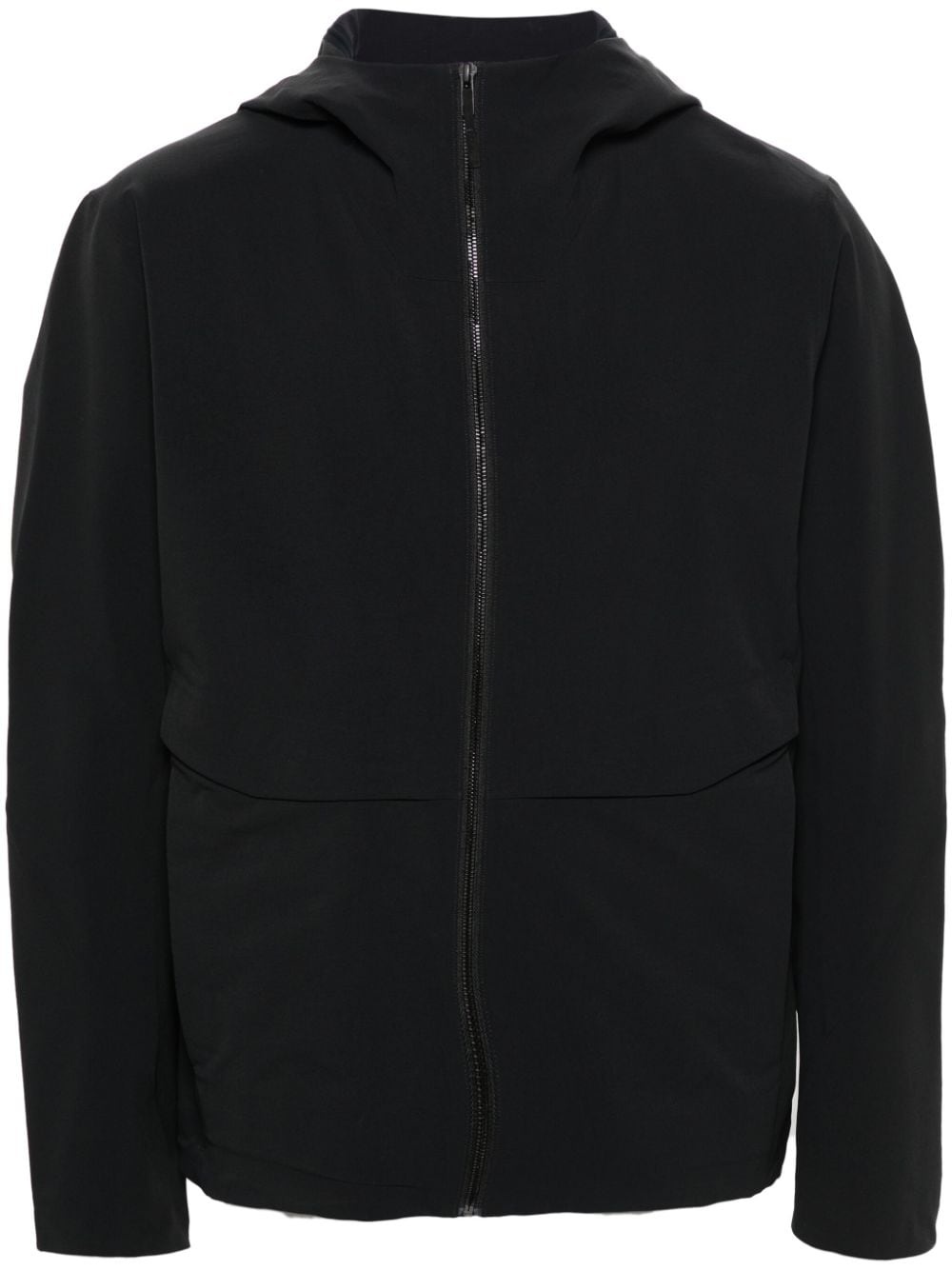 hooded zipped jacket - 1