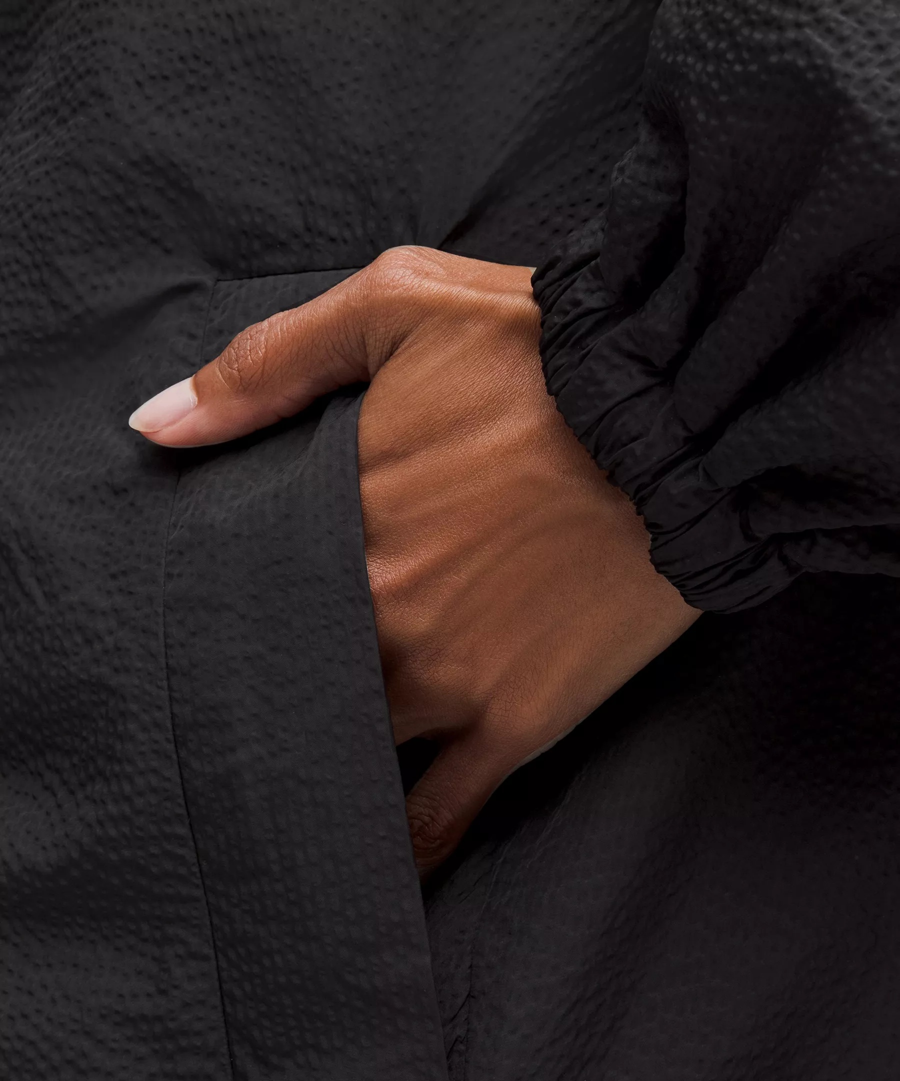 Lightweight Mid-Length Hooded Coat - 8