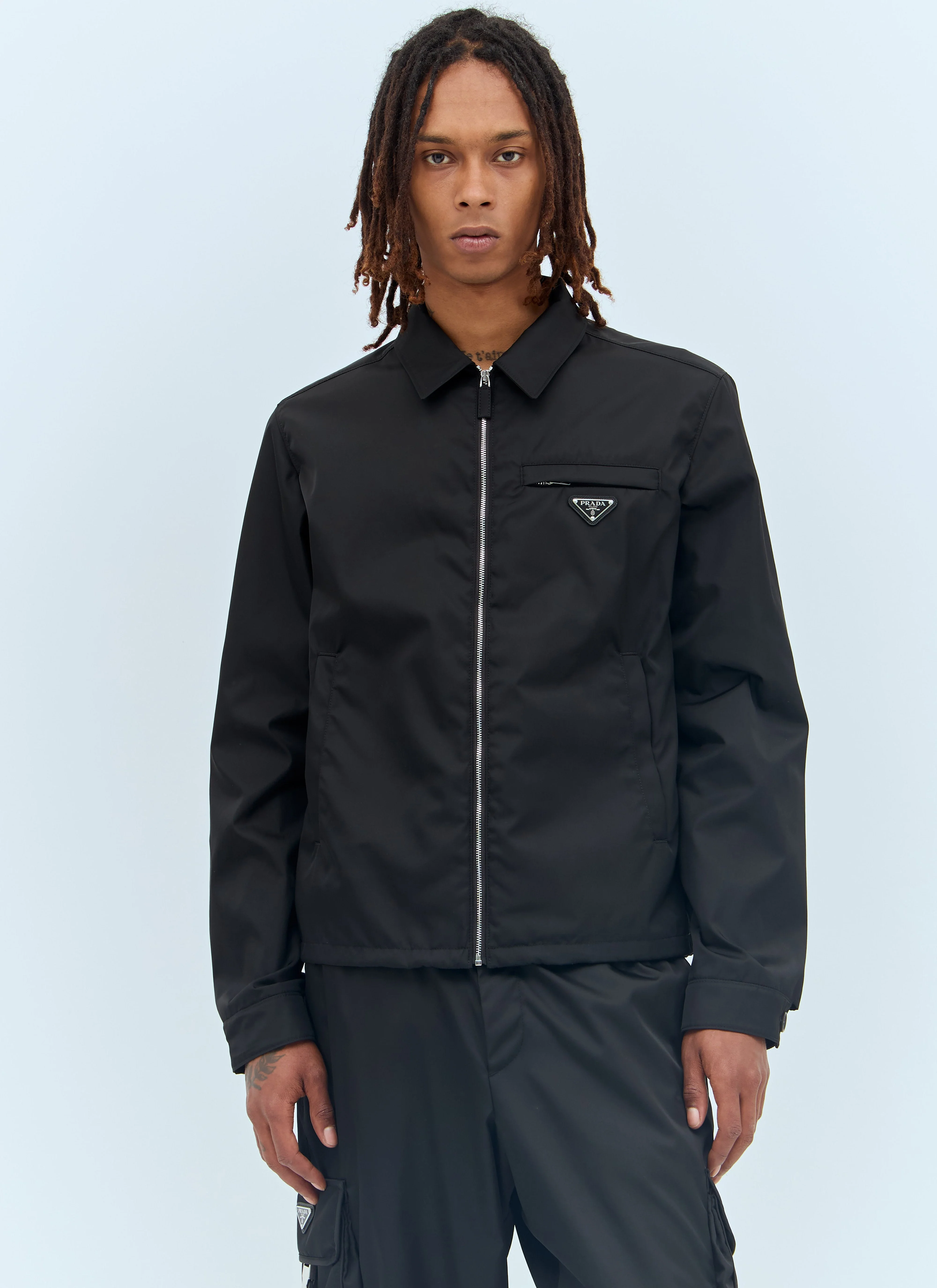 Prada Men Re-Nylon Blouson Jacket - 1