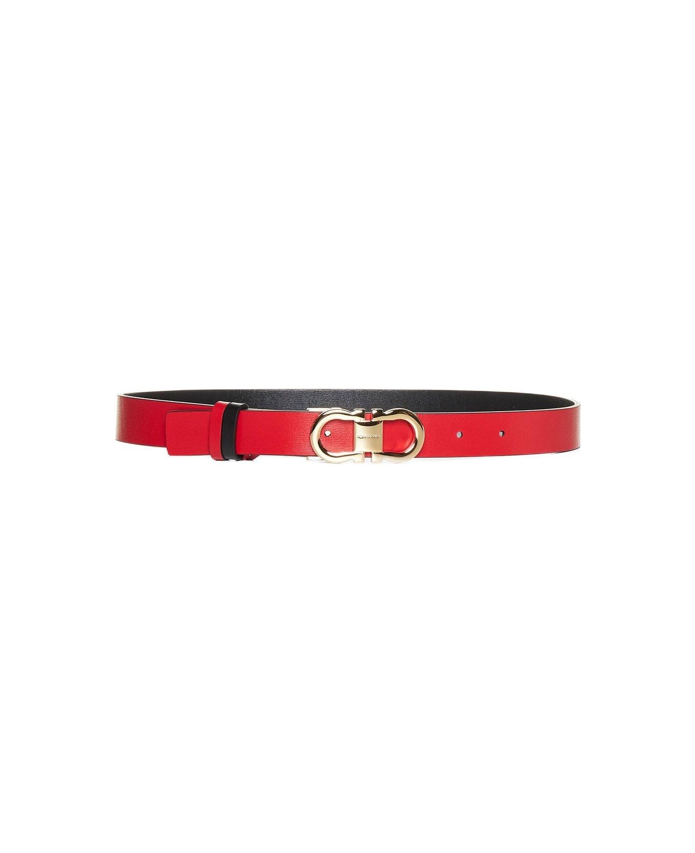 Gancini-buckle Reversible Belt - 2