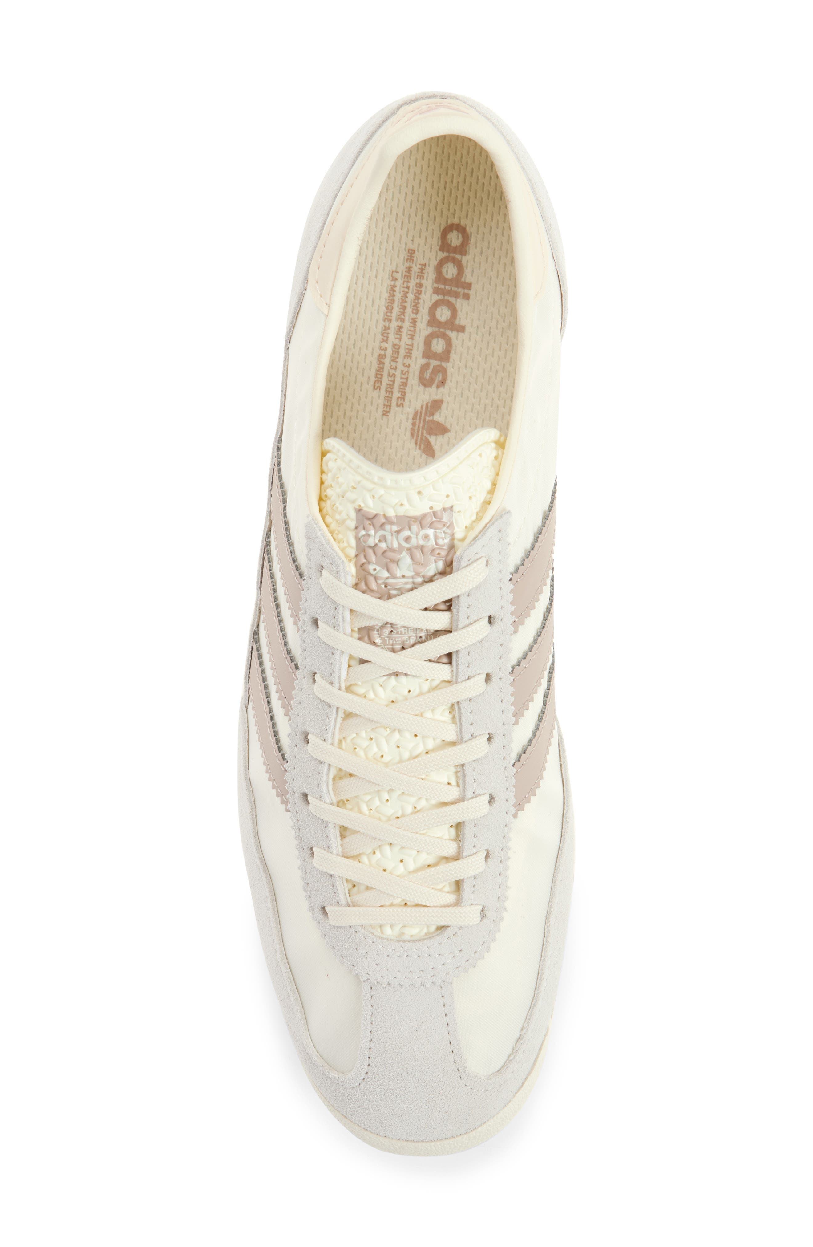 adidas SL 72 Sneaker in Off White/Black/Gum at Nordstrom - 4