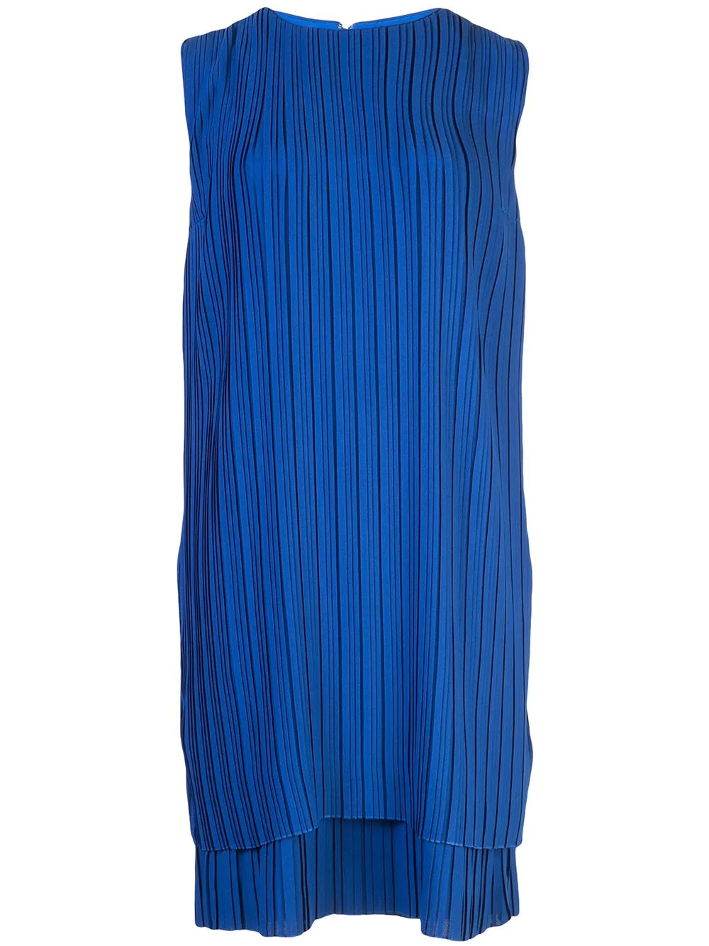 pleated shift dress - 1