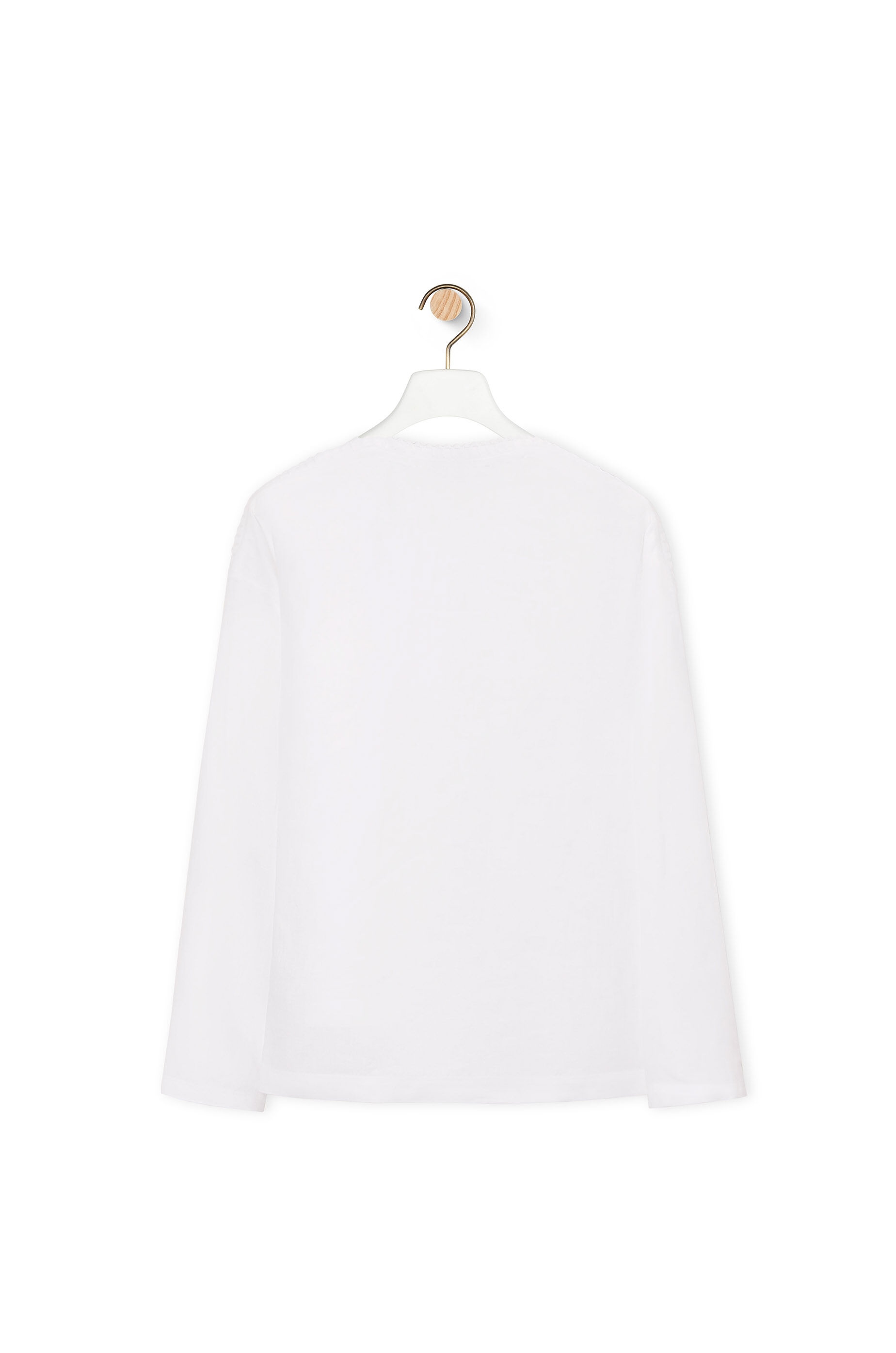 Buttoned pullover shirt in linen - 2