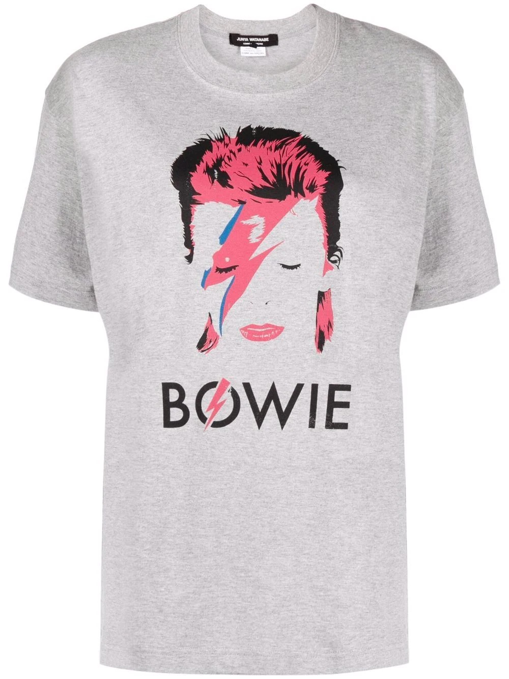 Bowie print cotton T-shirt - 1