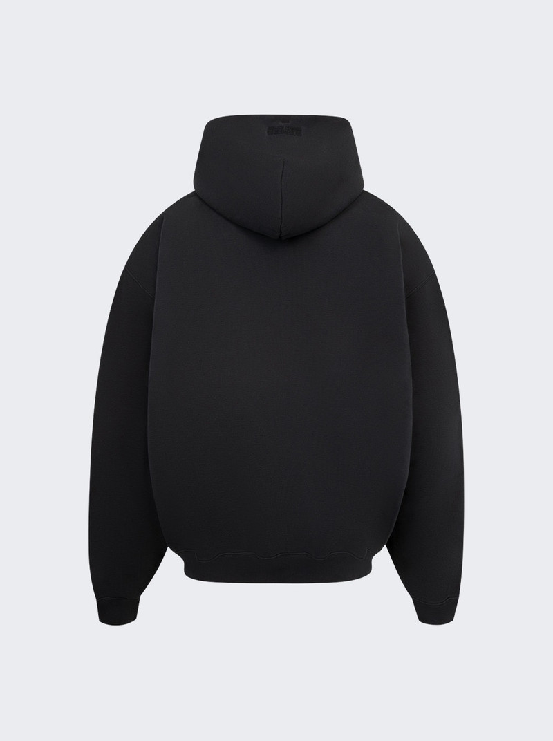 VETEMENTS Paris Tourist Zip-up Hoodie Black outlook