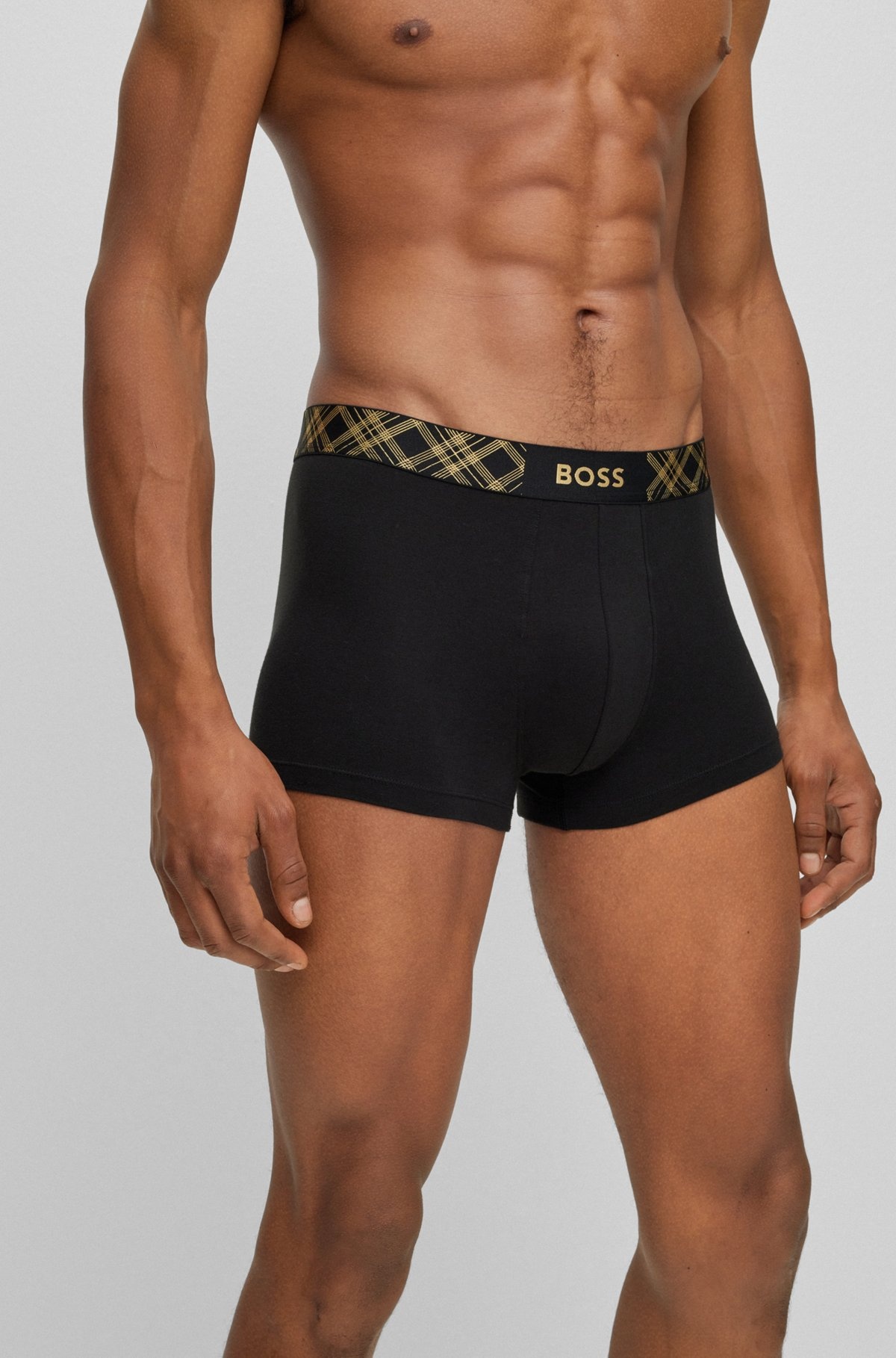 STRETCH-COTTON SOCKS AND TRUNKS SET WITH SPARKLY TRIMS - 4