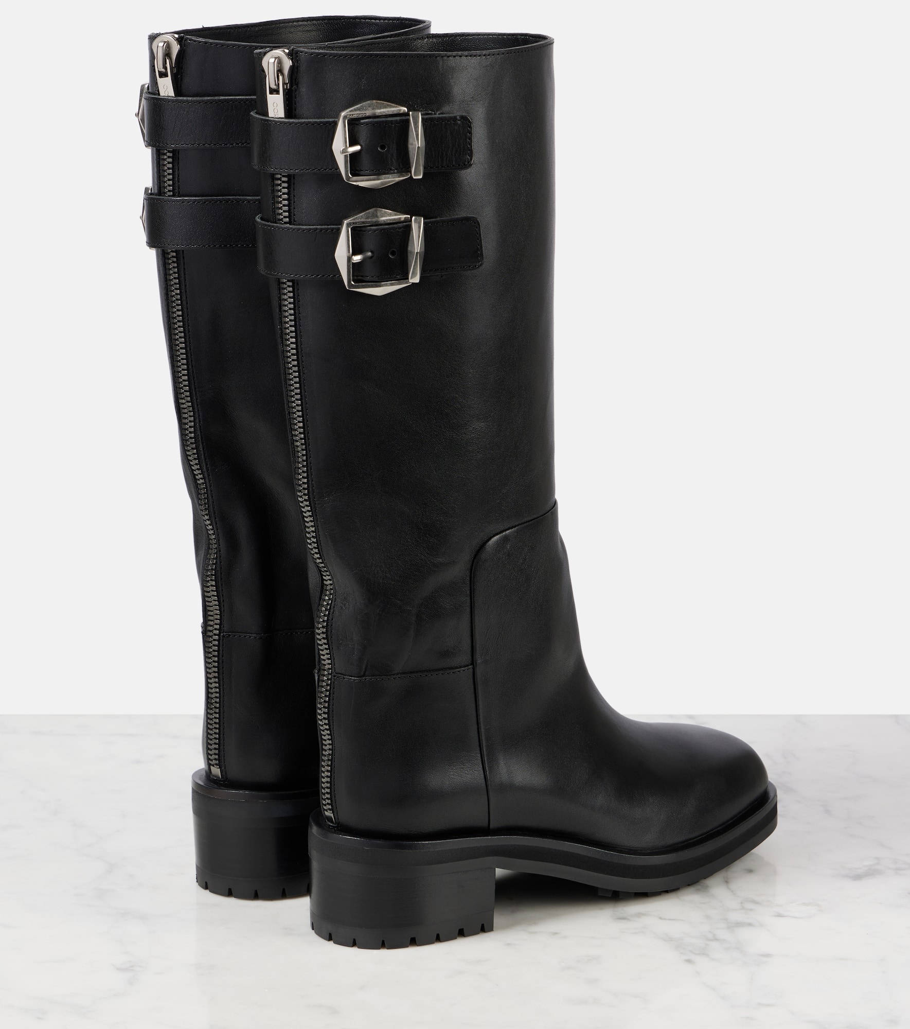 Brooklyn Kb 50 leather knee-high boots - 2