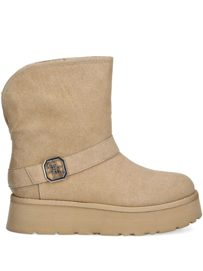 45mm buckle-logo strap ankle boots 1