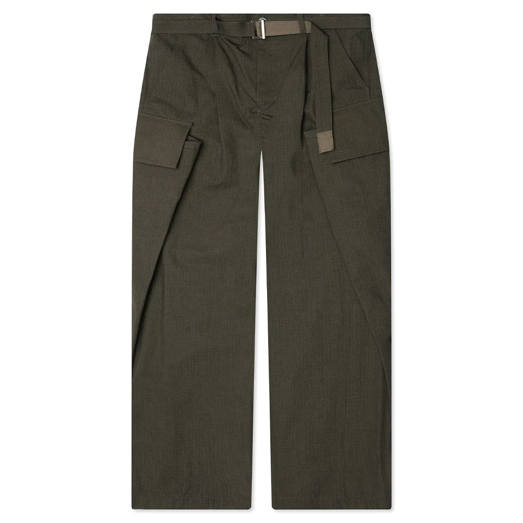 RIP STOP PANTS - KHAKI - 1