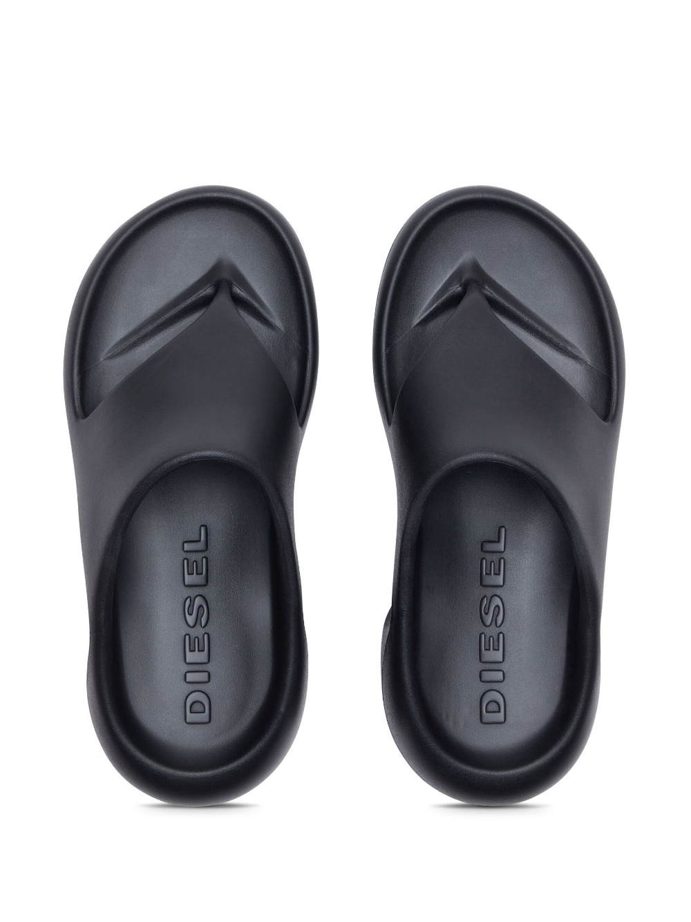 logo-embossed slippers - 5