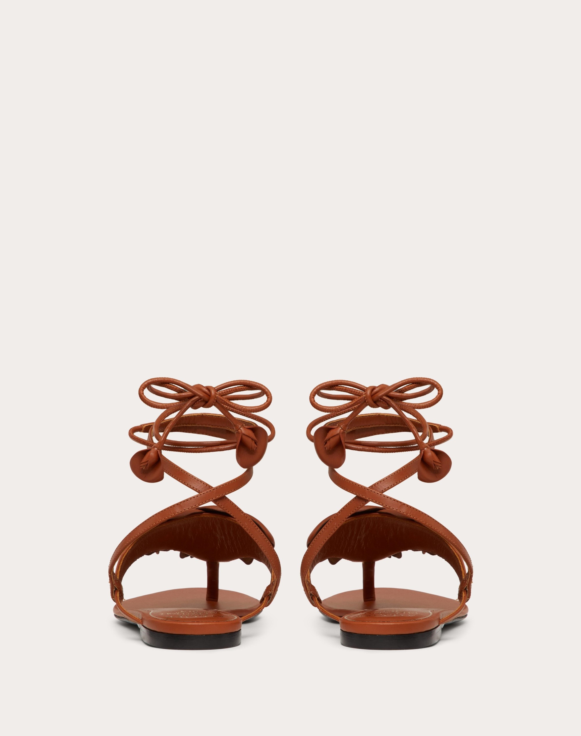 VALENTINO GARAVANI ATELIER SHOES 03 ROSE EDITION FLAT THONG SANDAL - 3