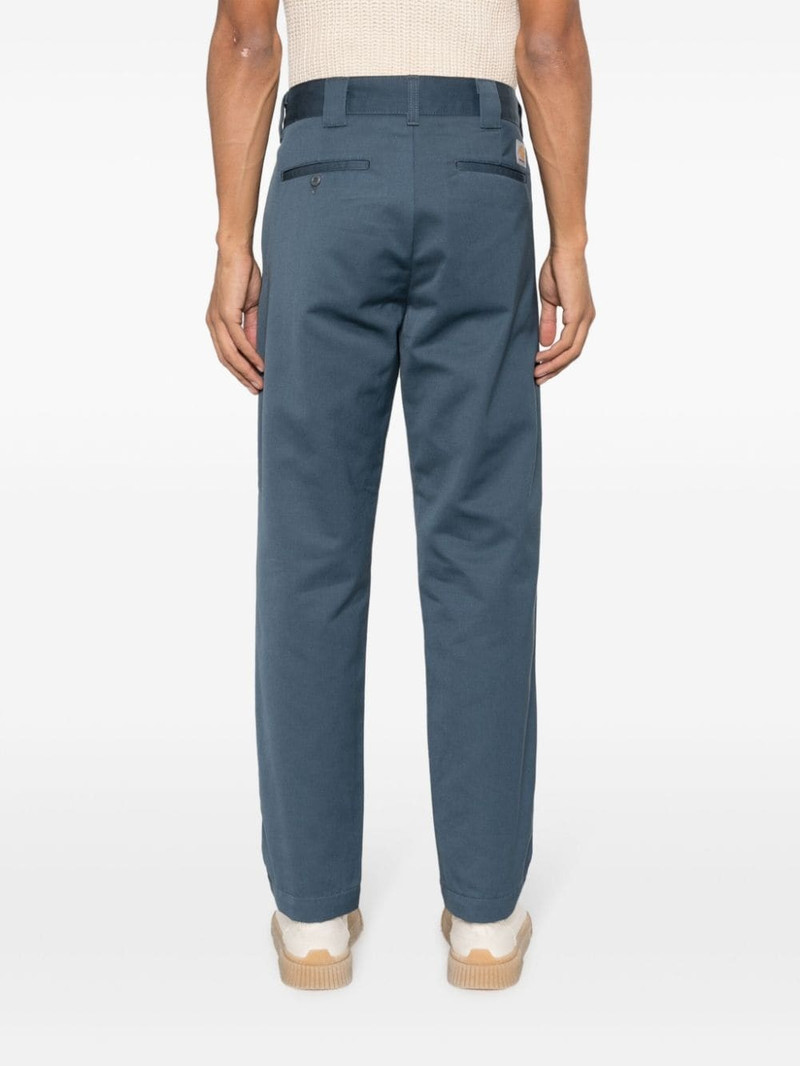 mid-rise slim-cut trousers 4