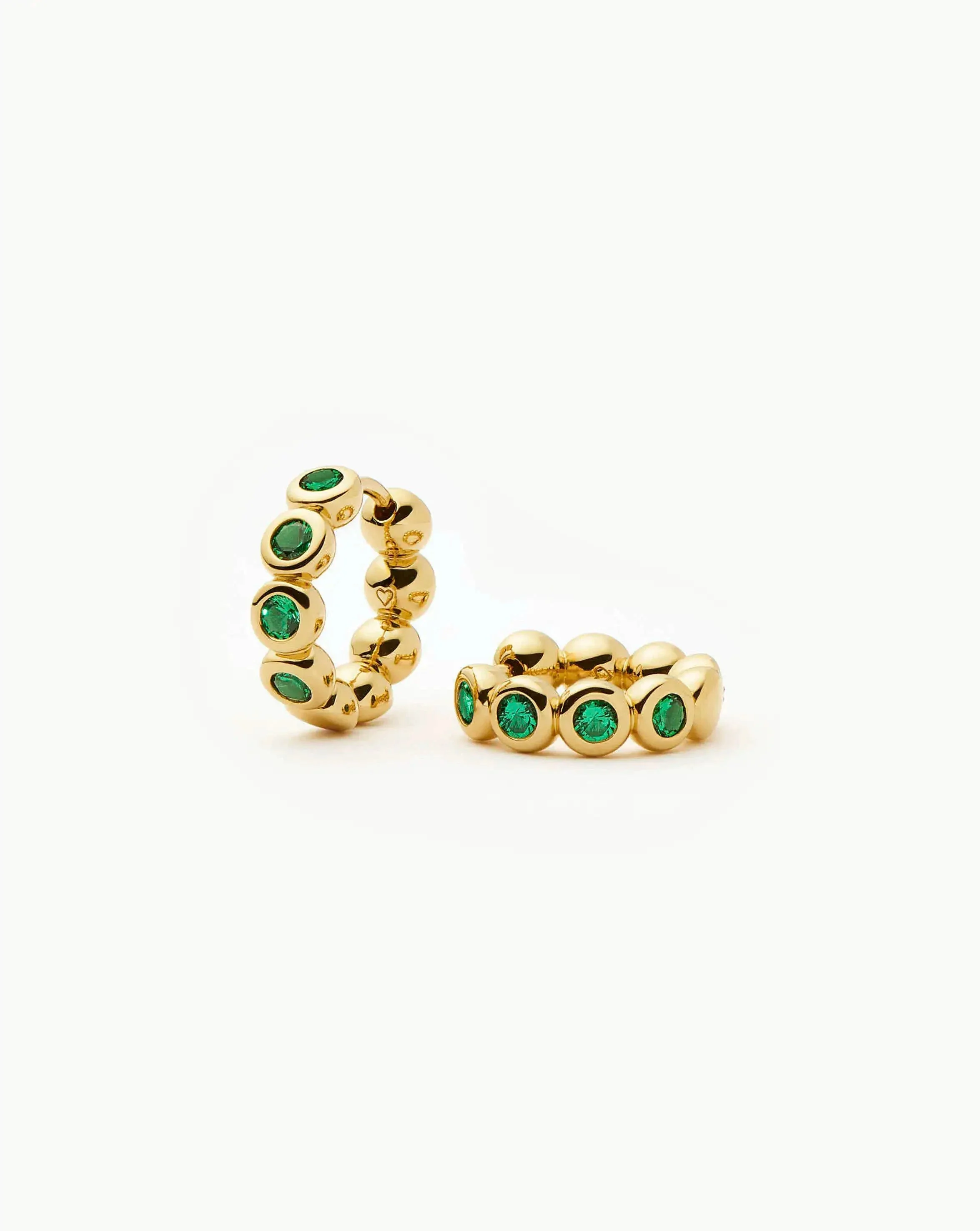 Tennis Small Hoop Earrings - 1