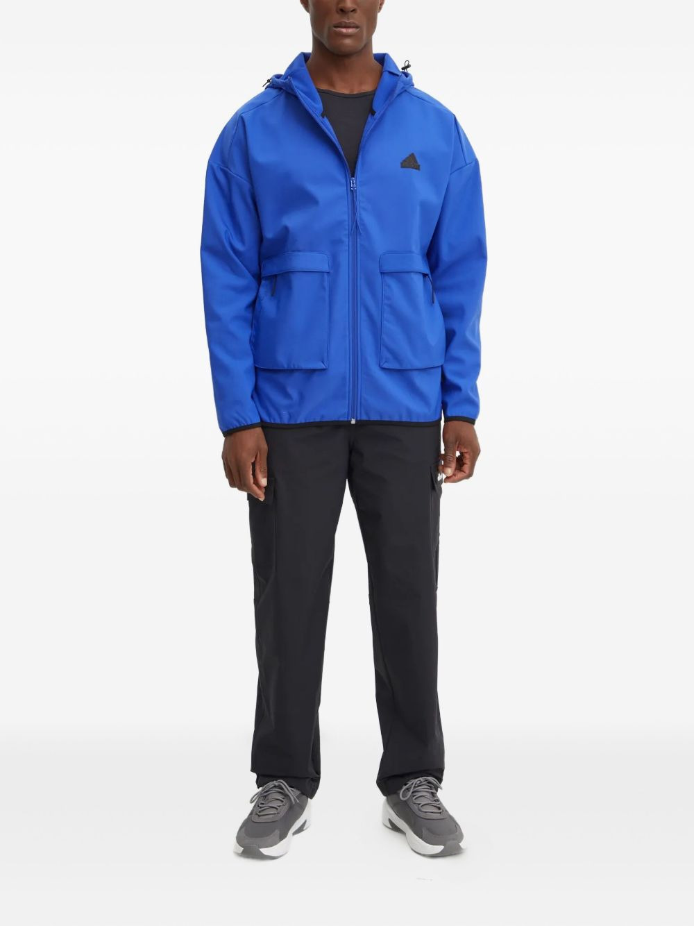 long-sleeve zip-up hoodie - 2